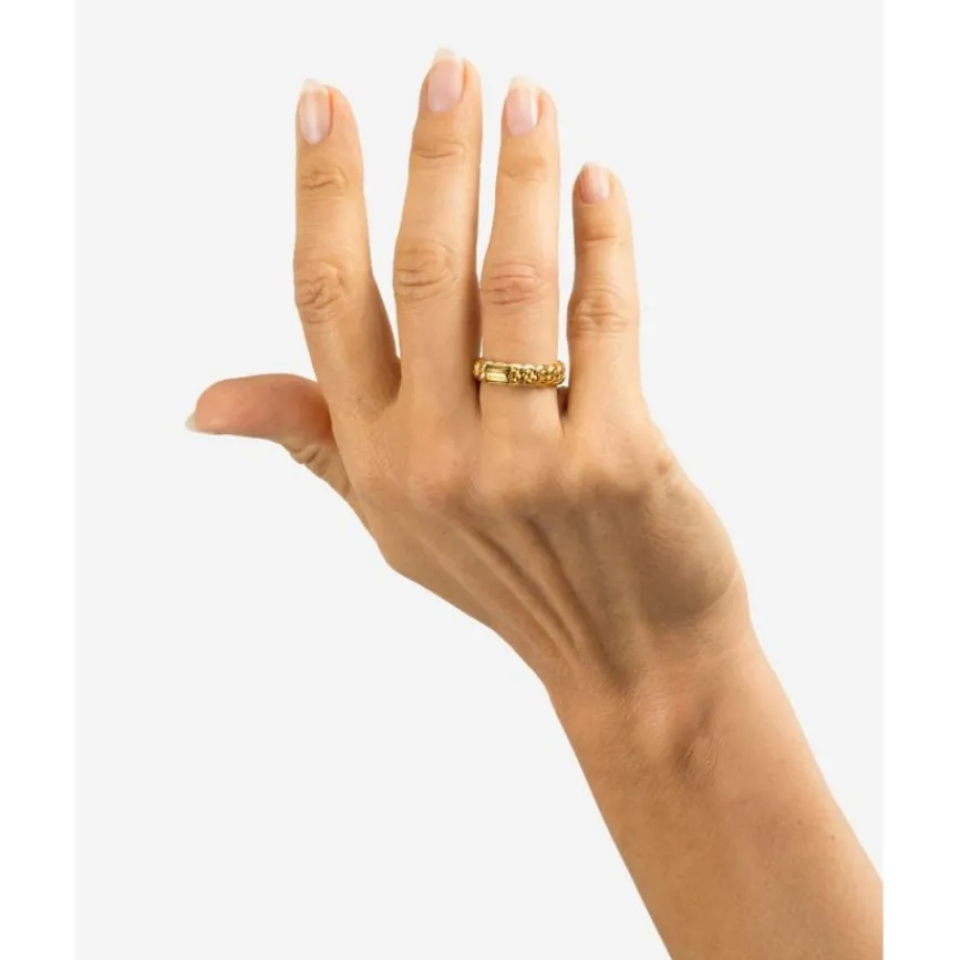Buddha to Buddha Premium Vergoldete Ringe | Premium Gold Plated Jewelry-Ring Nathalie XS Vergoldet