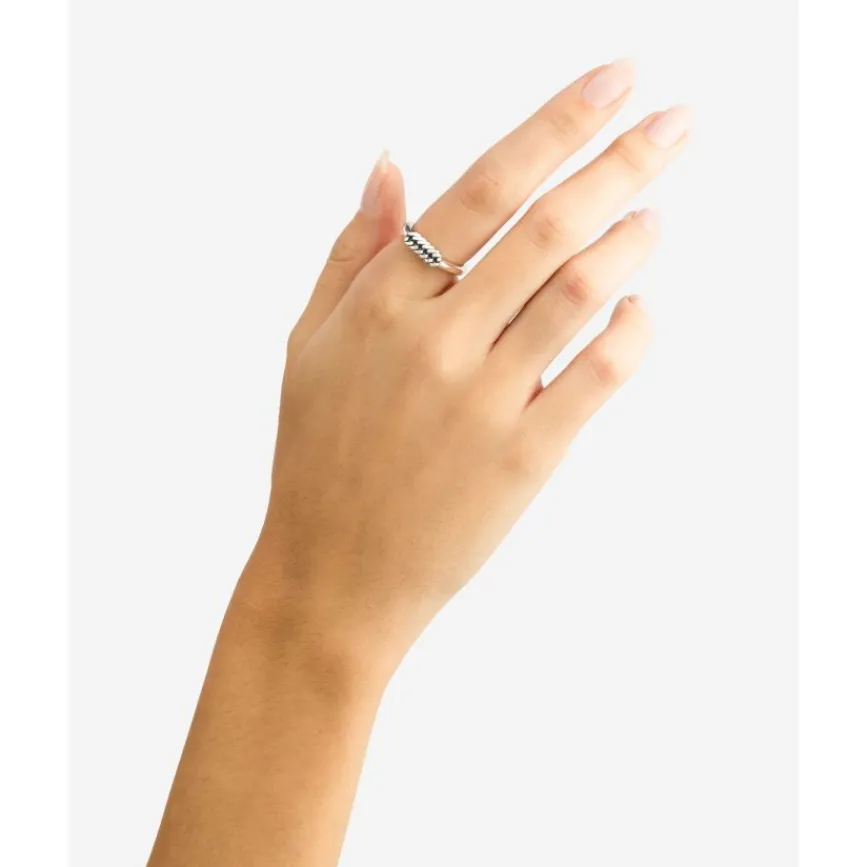Buddha to Buddha Silber Ringe | Silberschmuck-Ring Refined Chain