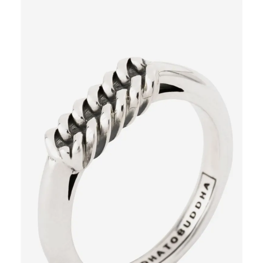 Buddha to Buddha Silber Ringe | Silberschmuck-Ring Refined Chain