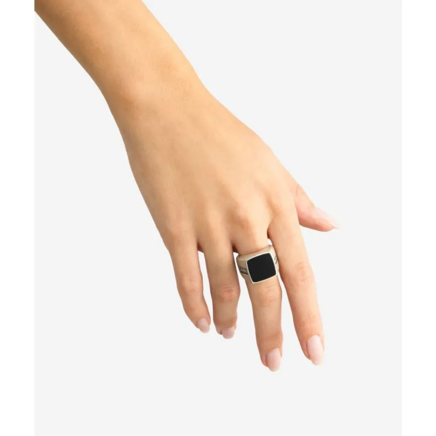 Buddha to Buddha Gravierbarer Ringe | Engrave-Siegelring Tangguh Onyx