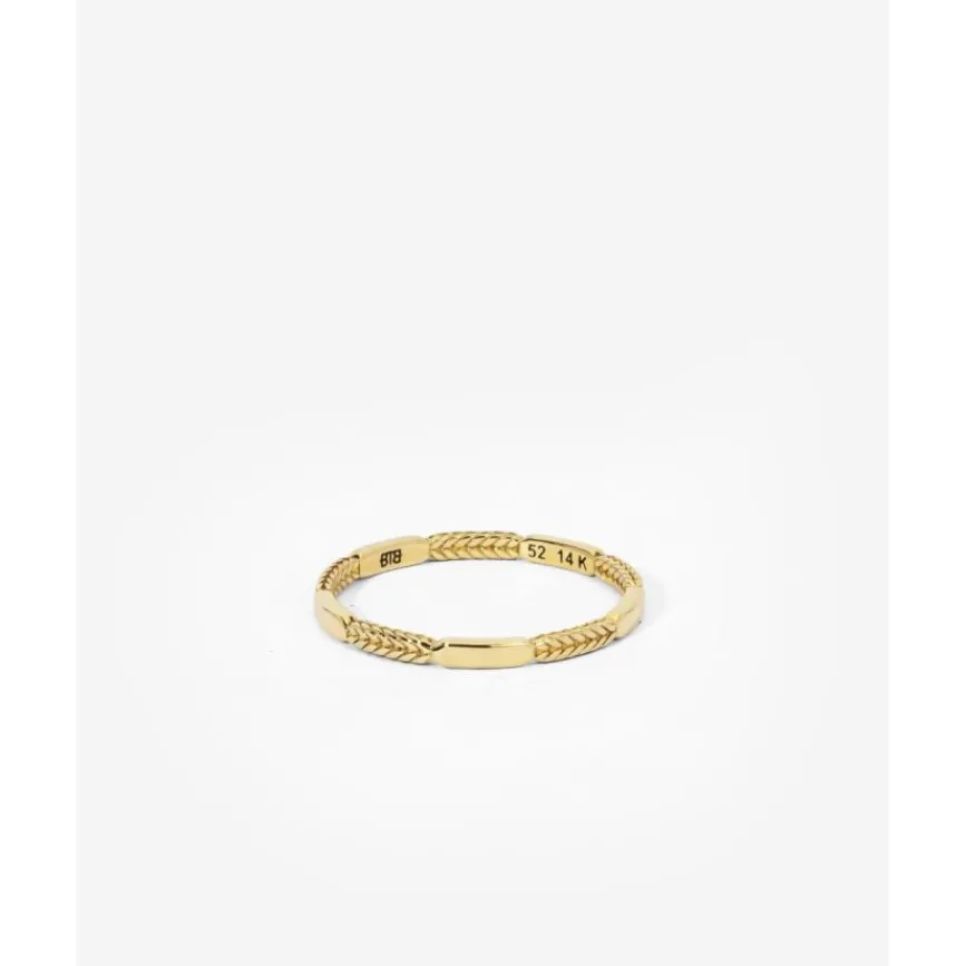 Buddha to Buddha Gold Ringe | Goldschmuck-Stacking Ring Barbara Mix Gold 14kt