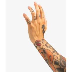 Buddha to Buddha Gold Ringe | Goldschmuck-Stacking Ring Katja Twist Gold 14kt